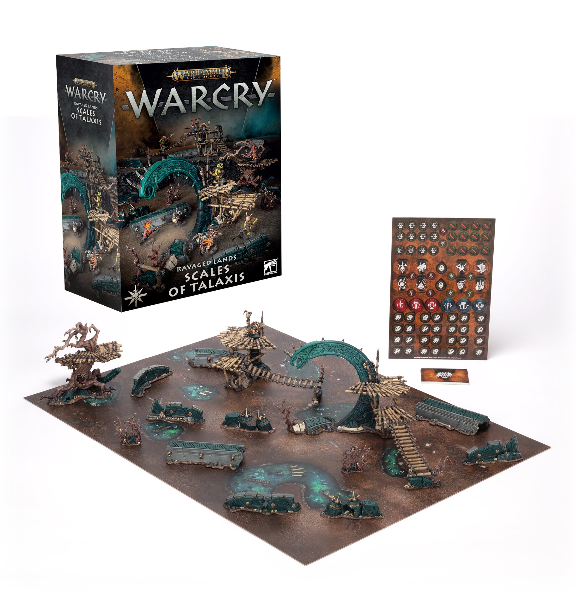 Warhammer Age of Sigmar: Warcry - Ravaged Lands Defiled Ruins 